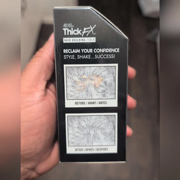Men's Ardell Thick FX Hair Building Fiber - White - Picture 2 of 3